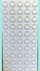 Small round PU polyurethane decorative panel